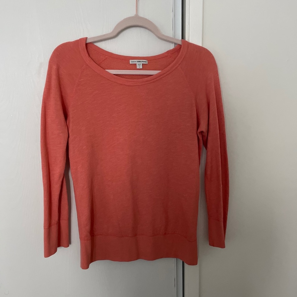 James Perse Raglan Pullover Size 1